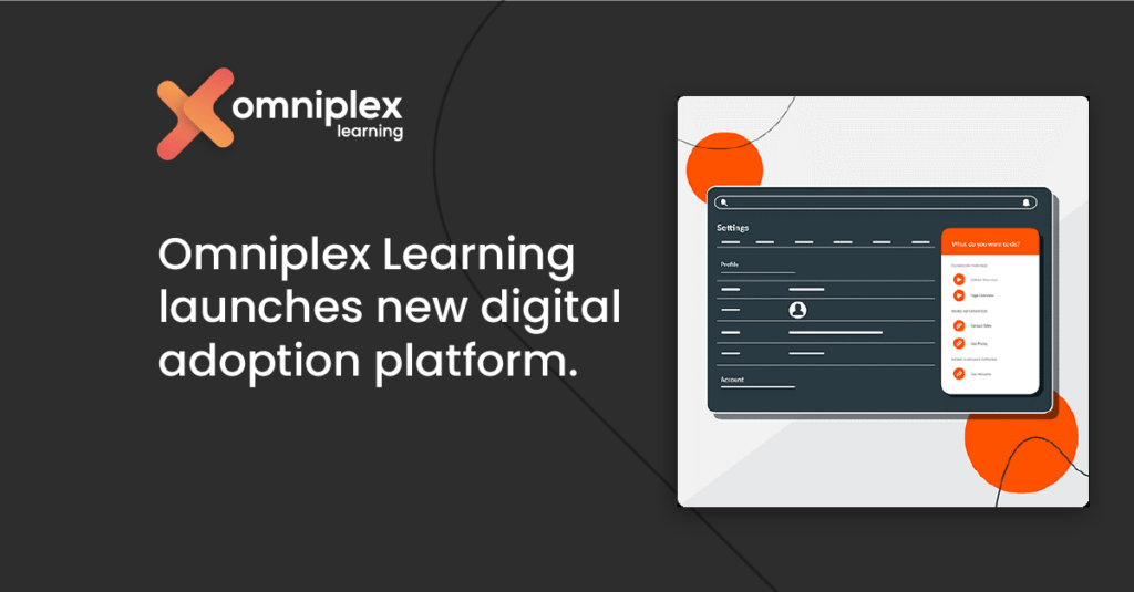 A banner that says 'Omniplex Learning to launch new Digital Adoption Platform'