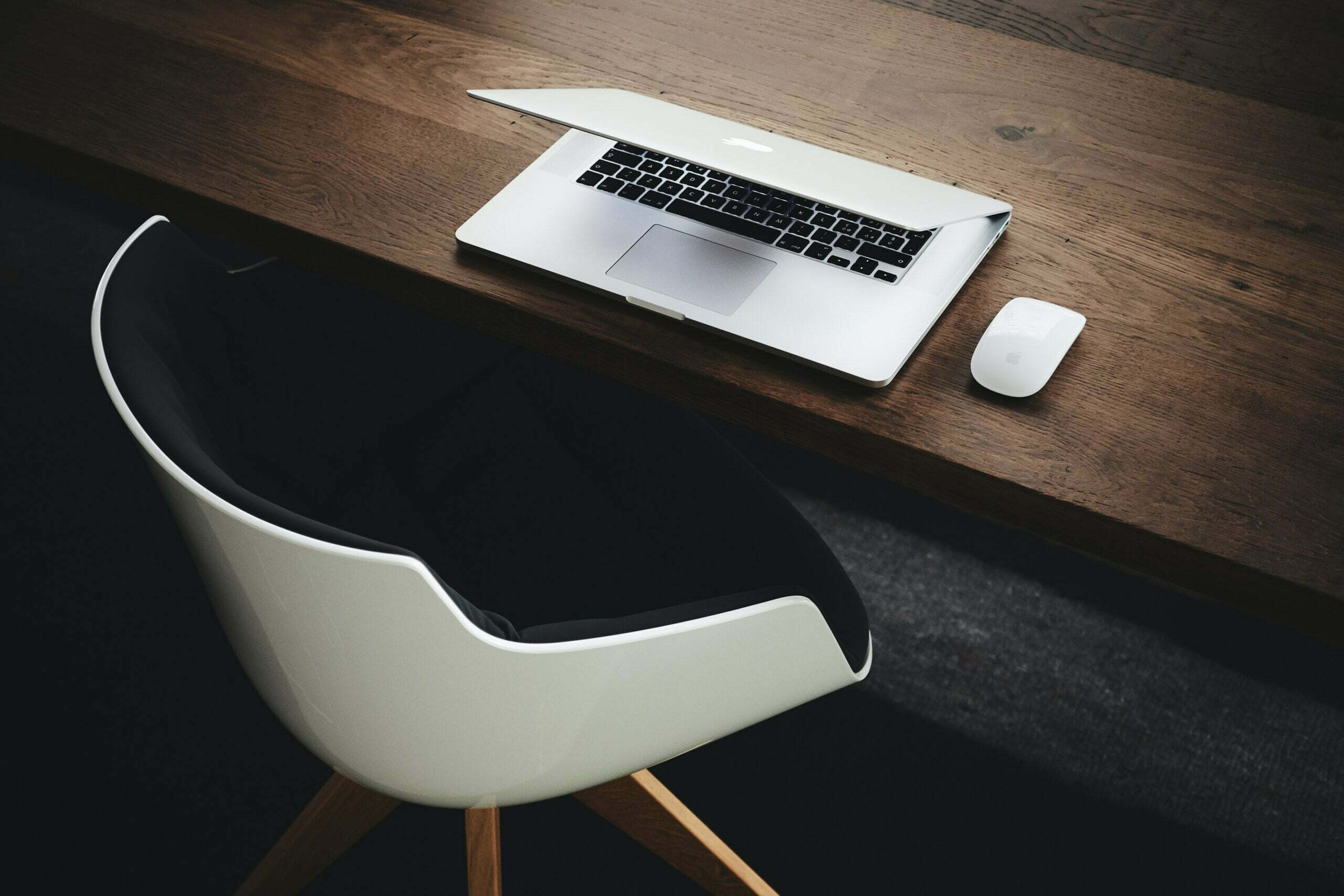 Image of an empty office chair