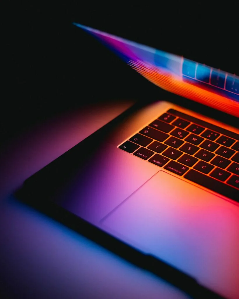 A laptop used for eLearning