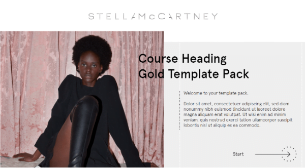 stella gold template pack